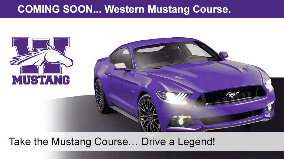 Take the Mustang Course… Drive a Legend!